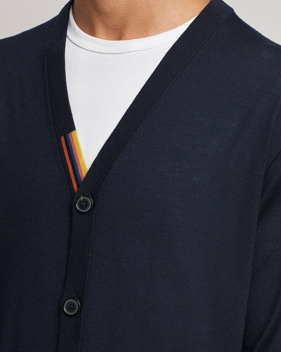 Heren | Truien | Paul Smith | Knitted Cardigan Navy
