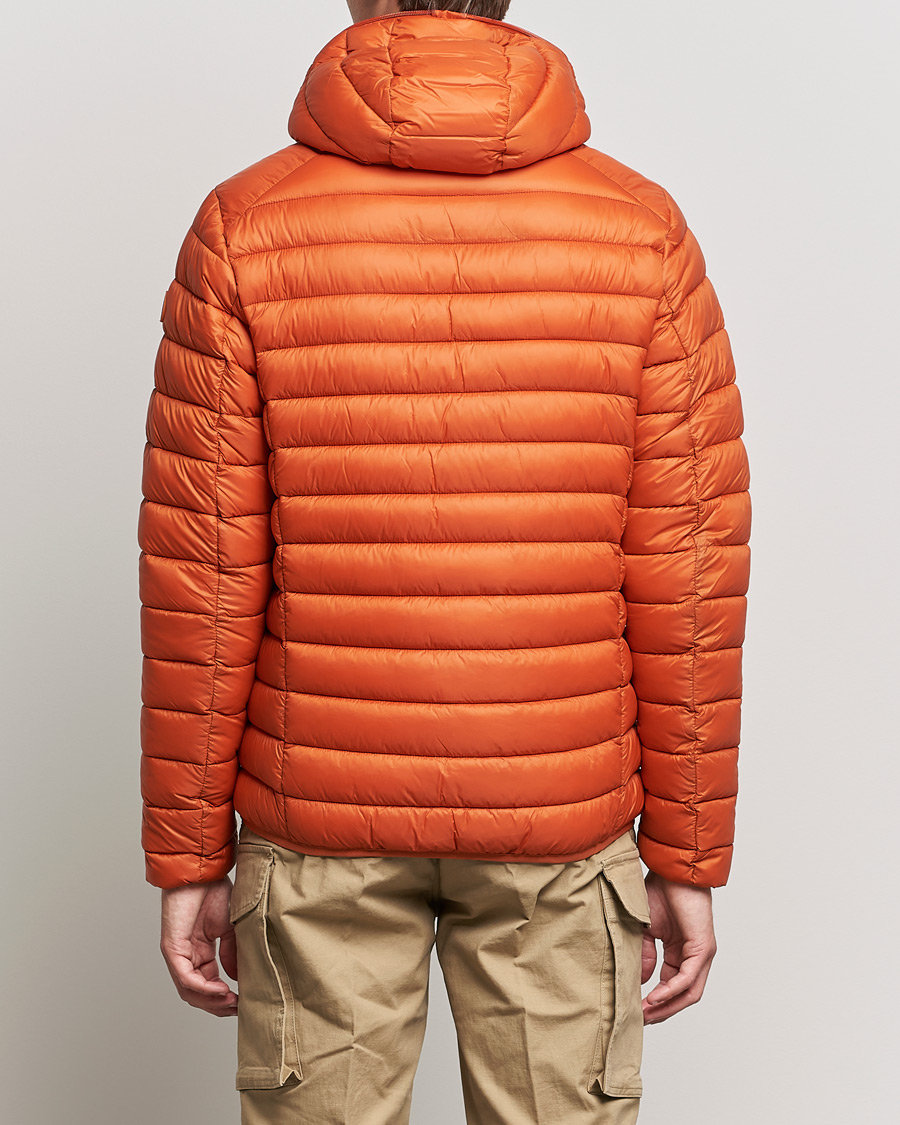 Heren | Jassen | Save The Duck | Donald Lightweight Padded Hooded Jacket Ginger Orange S