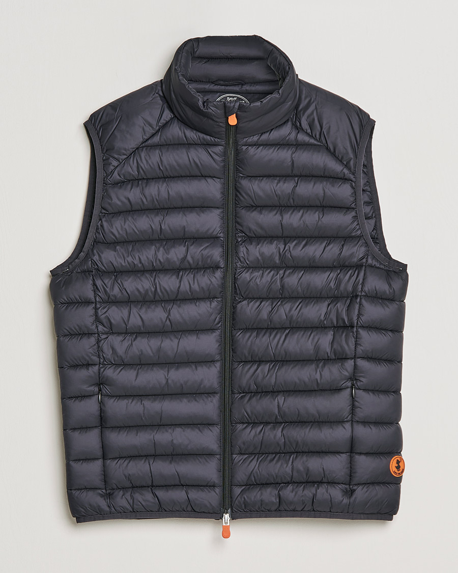 Heren | | Save The Duck | Adam Lightweight Padded Vest Black
