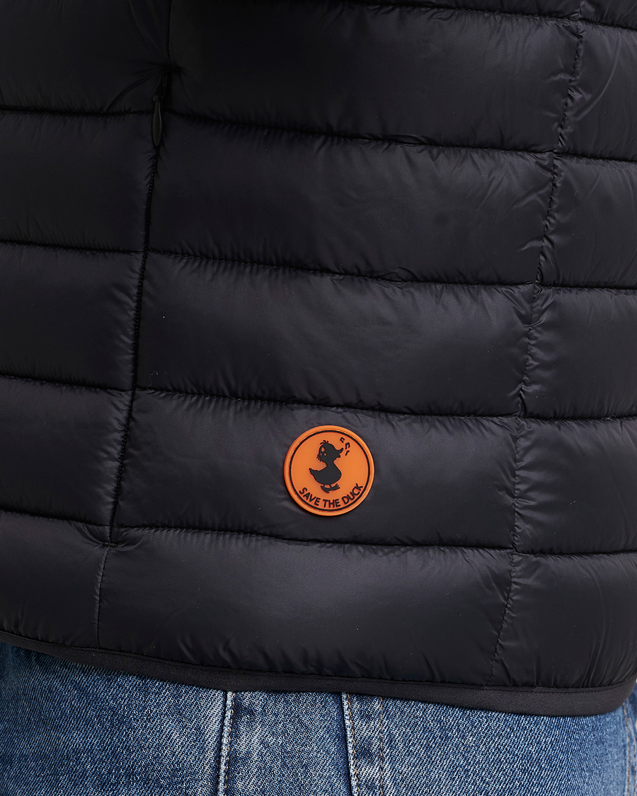Heren | Jassen | Save The Duck | Adam Lightweight Padded Vest Black
