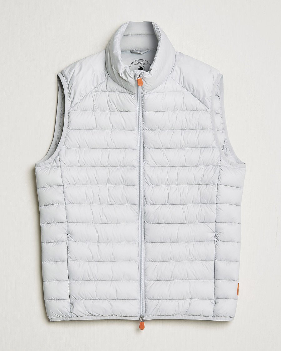 Heren | Jassen | Save The Duck | Adam Lightweight Padded Vest Frozen Grey