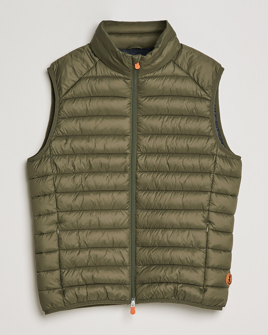 Heren | Jassen | Save The Duck | Adam Lightweight Padded Vest Laurel Green