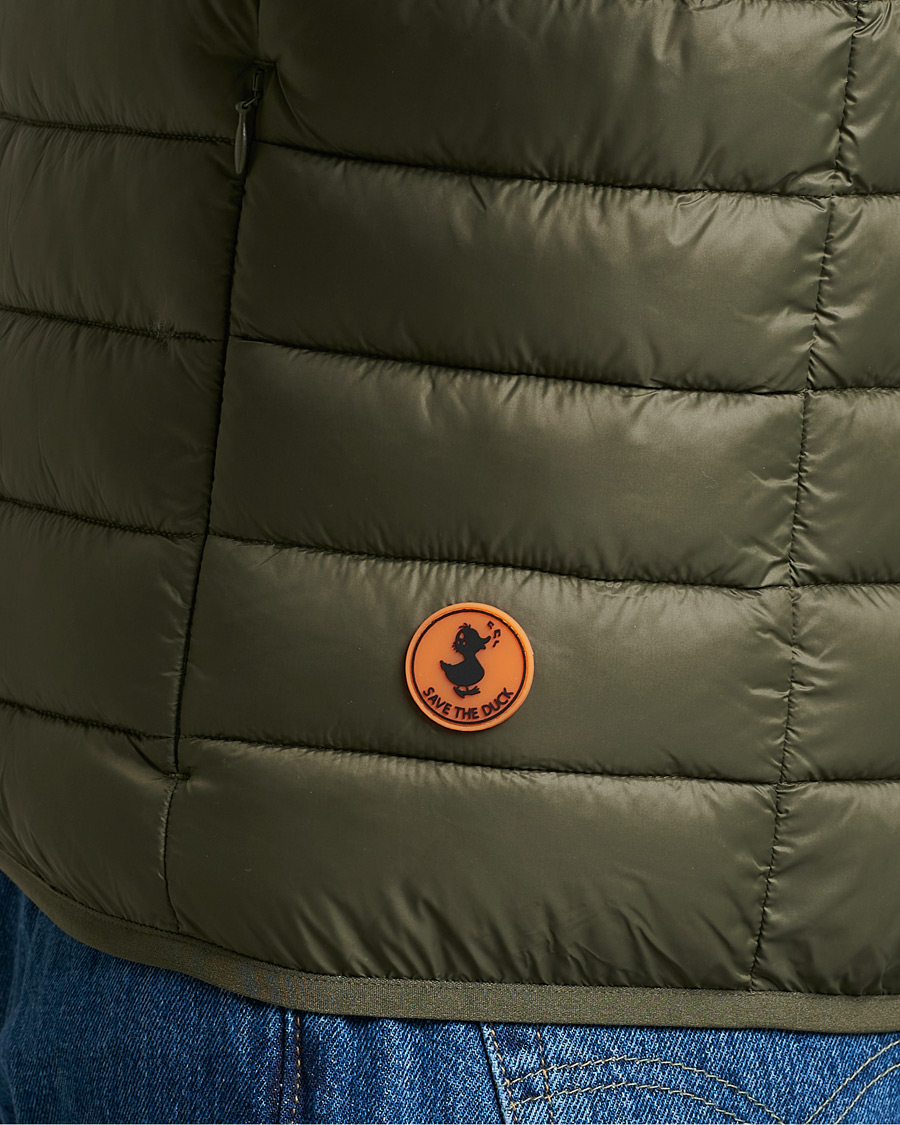 Heren | Jassen | Save The Duck | Adam Lightweight Padded Vest Laurel Green