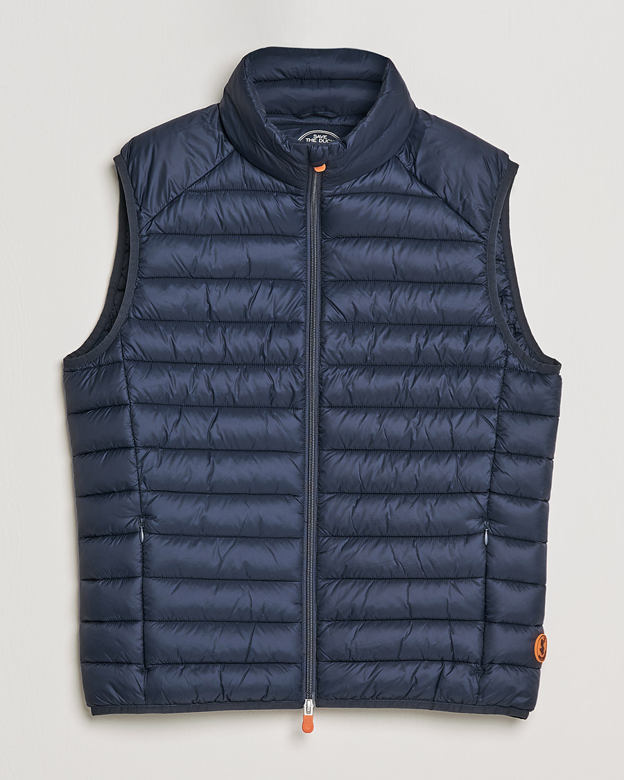 Heren | Gilets | Save The Duck | Adam Lightweight Padded Vest Blue Black