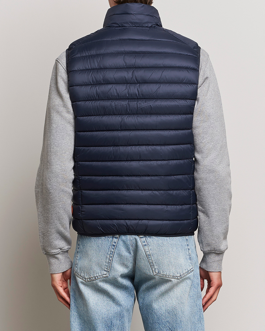 Heren | Gilets | Save The Duck | Adam Lightweight Padded Vest Blue Black
