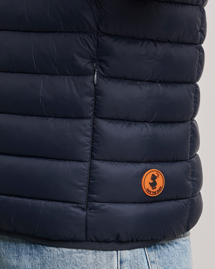 Heren | Gilets | Save The Duck | Adam Lightweight Padded Vest Blue Black