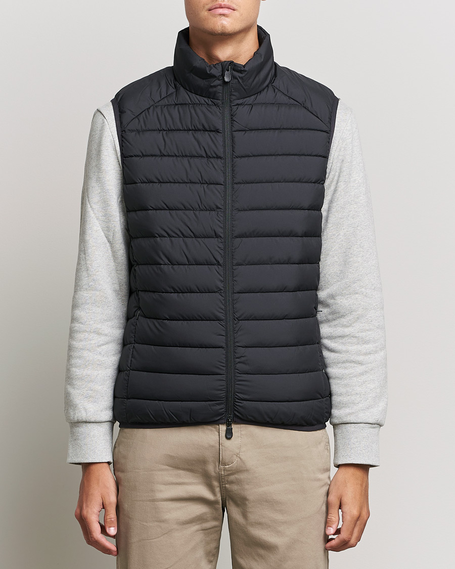 Heren | Gilets | Save The Duck | Liam Matt Lightweight Vest Black