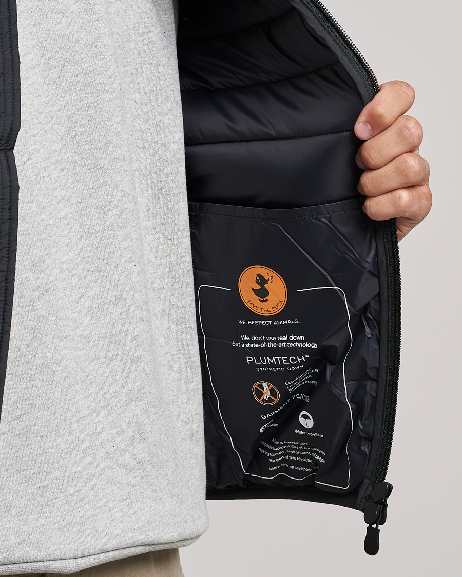 Heren | Gilets | Save The Duck | Liam Matt Lightweight Vest Black