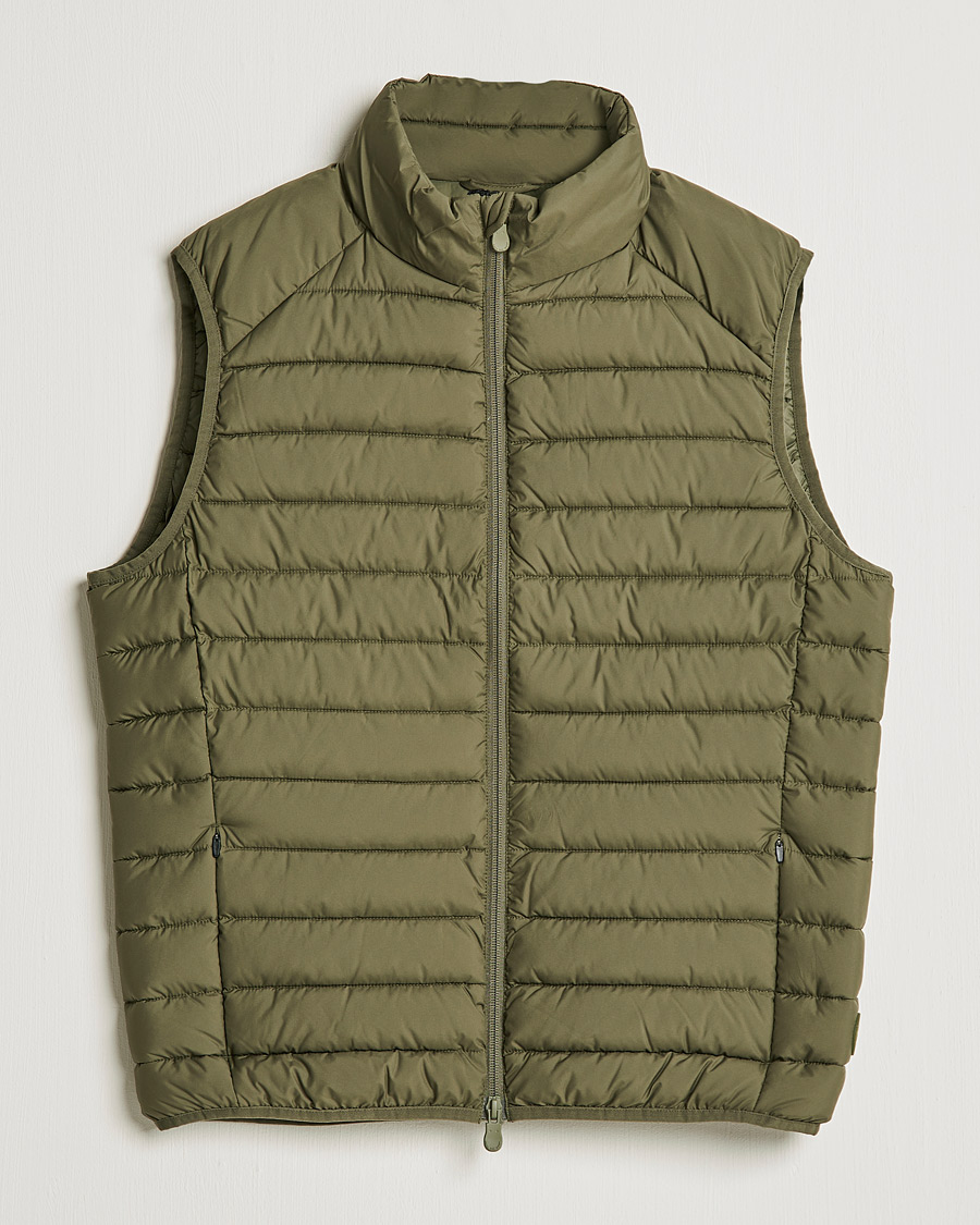 Heren | Gilets | Save The Duck | Liam Matt Lightweight Vest Laurel Green