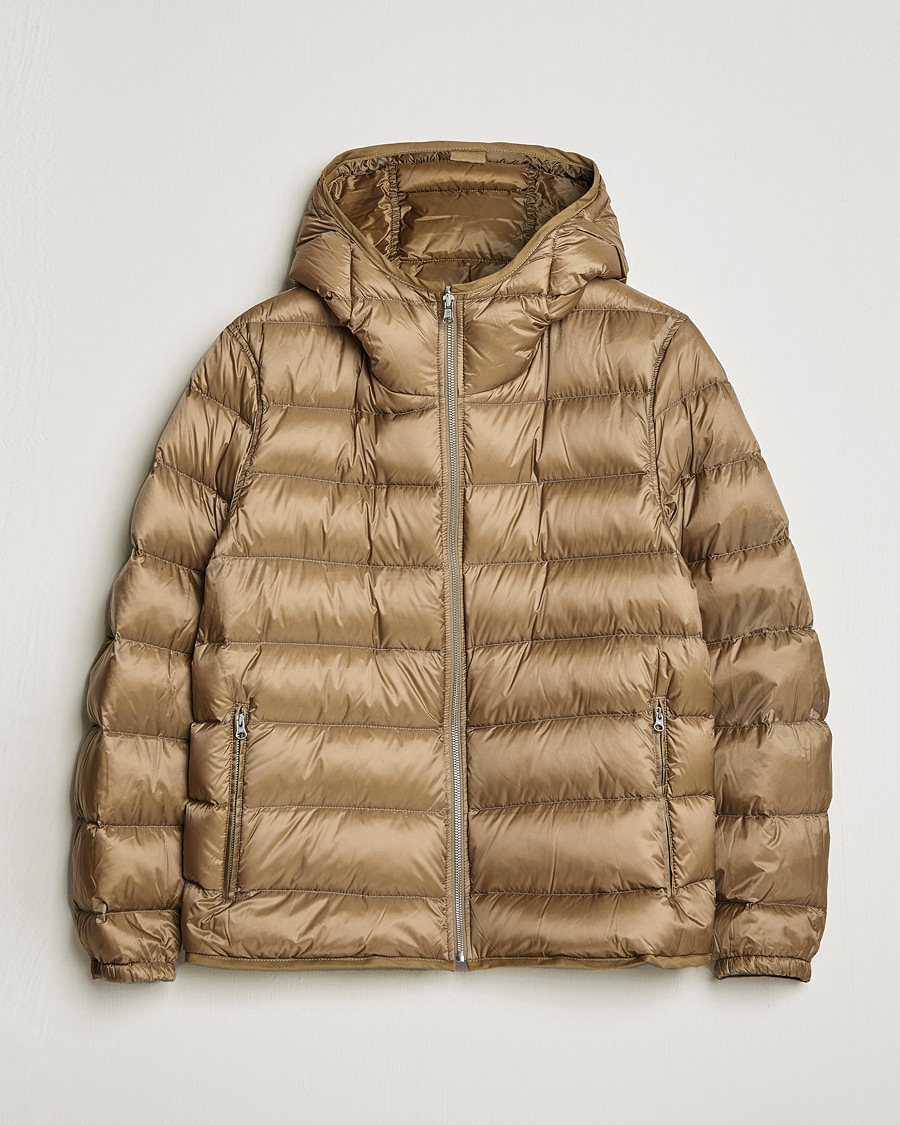 Heren | Jassen | Ten c | Hooded Down Liner Beige