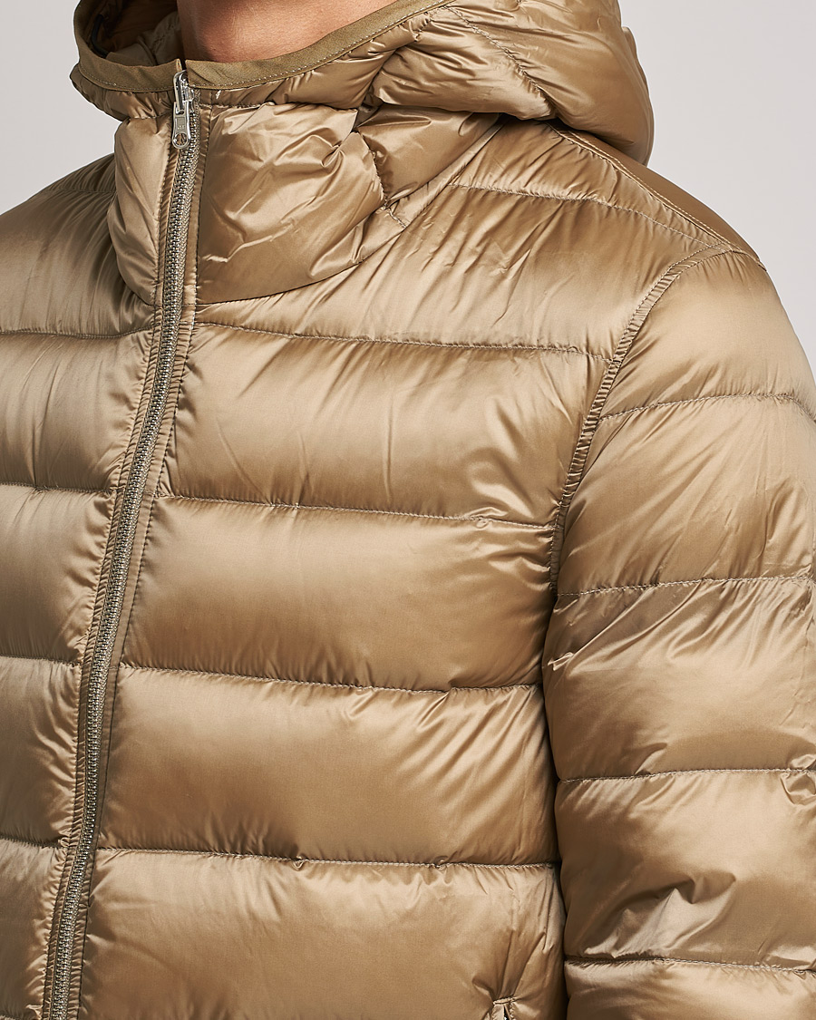 Heren | Jassen | Ten c | Hooded Down Liner Beige