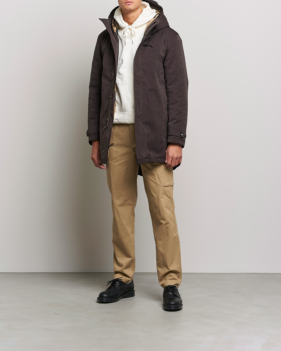 Heren | Jassen | Ten c | OJJ Core Down Parka Dark Brown