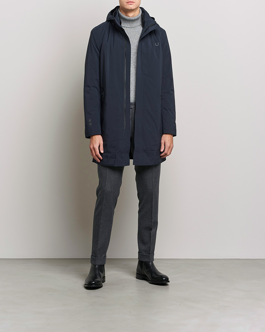 Heren | Jassen | UBR | Black Storm Coat Navy
