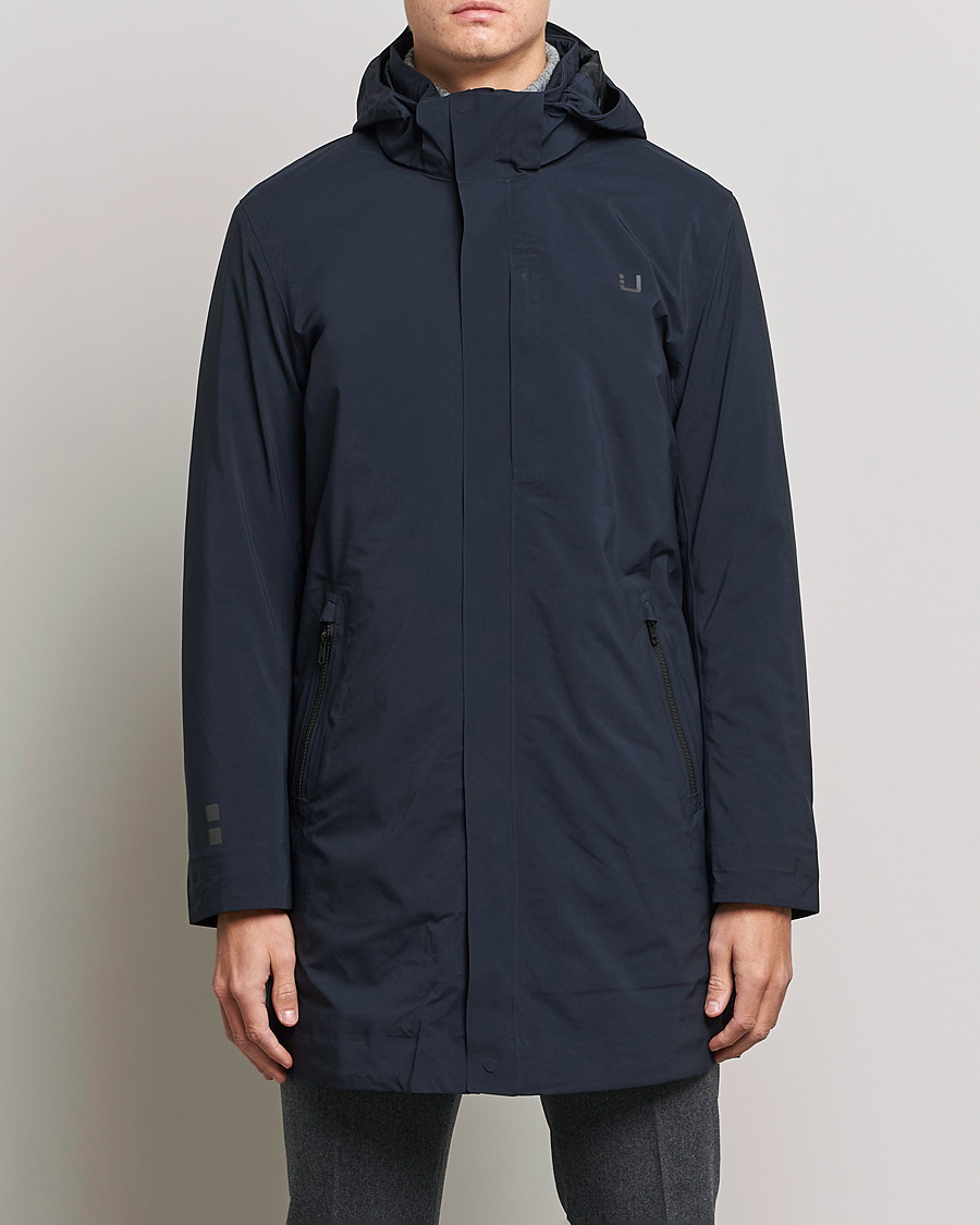 Heren | Jassen | UBR | Black Storm Coat Navy