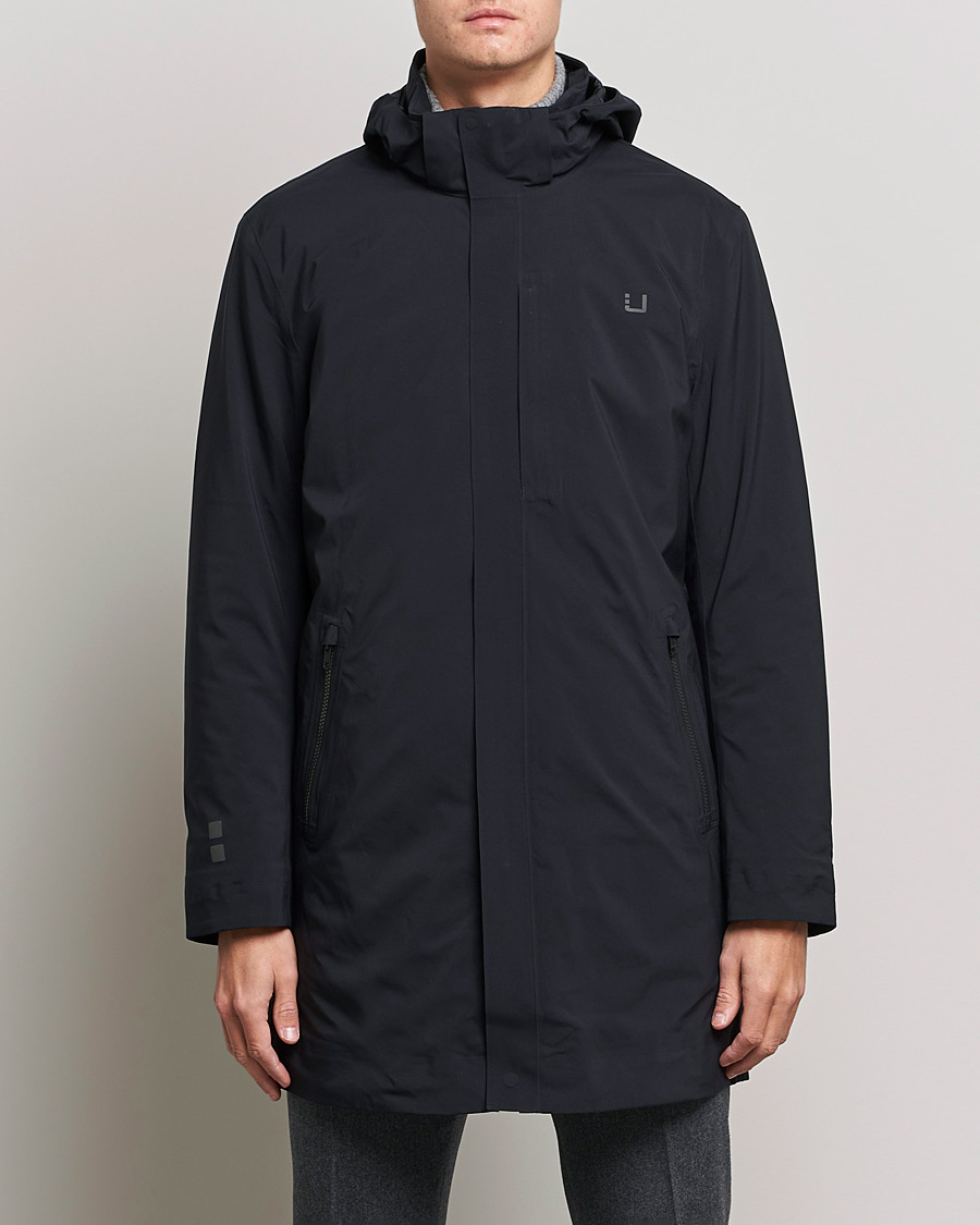 Heren | Jassen | UBR | Black Storm Coat Black Storm