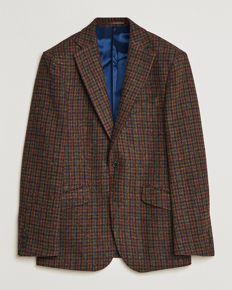 Heren | Blazers | Walker Slater | Edward Harris Checked Tweed Blazer Green