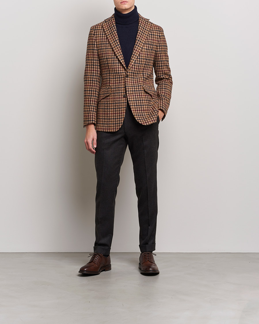 Heren | Blazers | Walker Slater | Edward Harris Checked Tweed Blazer Beige