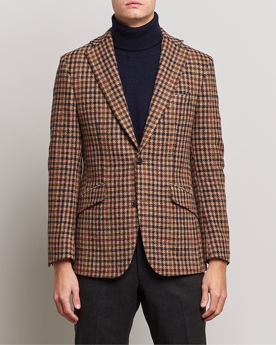 Heren | Blazers | Walker Slater | Edward Harris Checked Tweed Blazer Beige