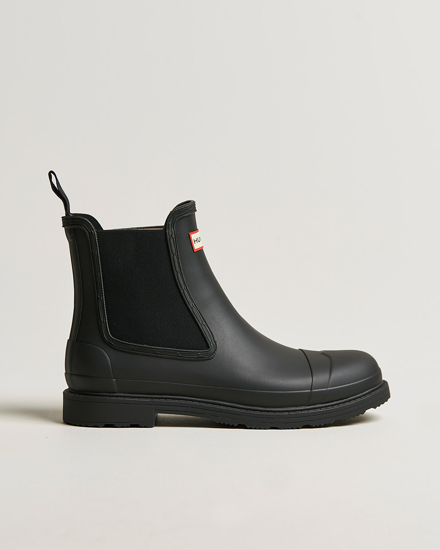 Heren | Overschoenen & Rubberlaarzen | Hunter Boots | Commando Chelsea Boot Black