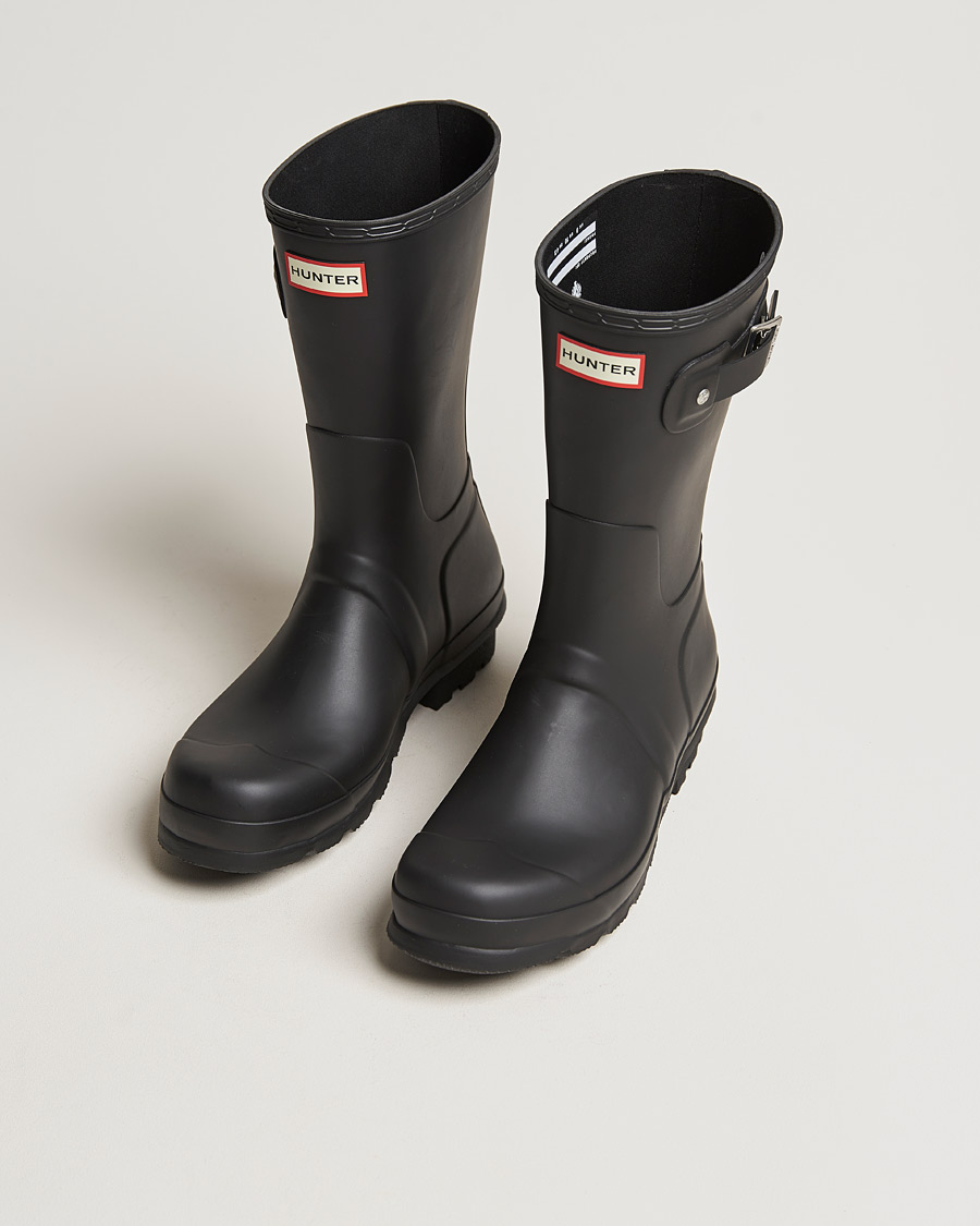 Heren | Schoenen | Hunter Boots | Original Short Boot Black