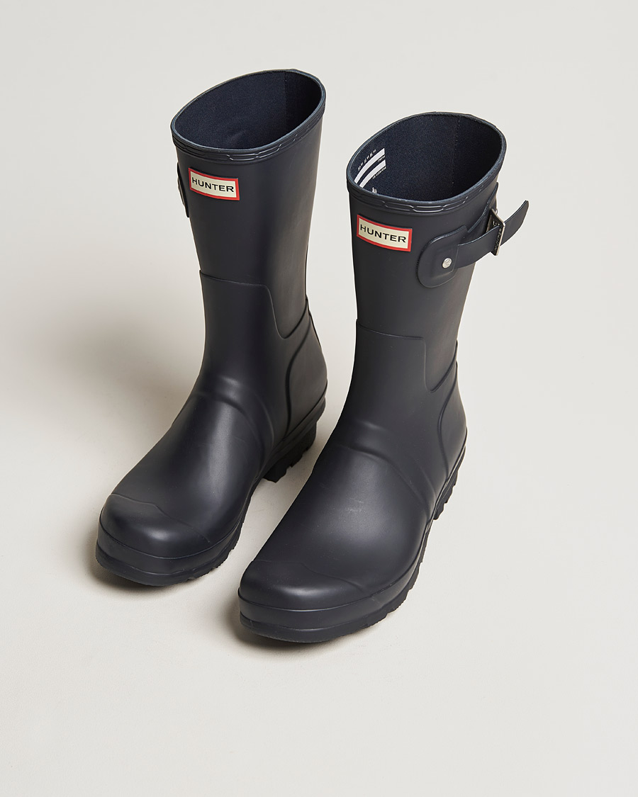 Heren | Schoenen | Hunter Boots | Original Short Boot Navy