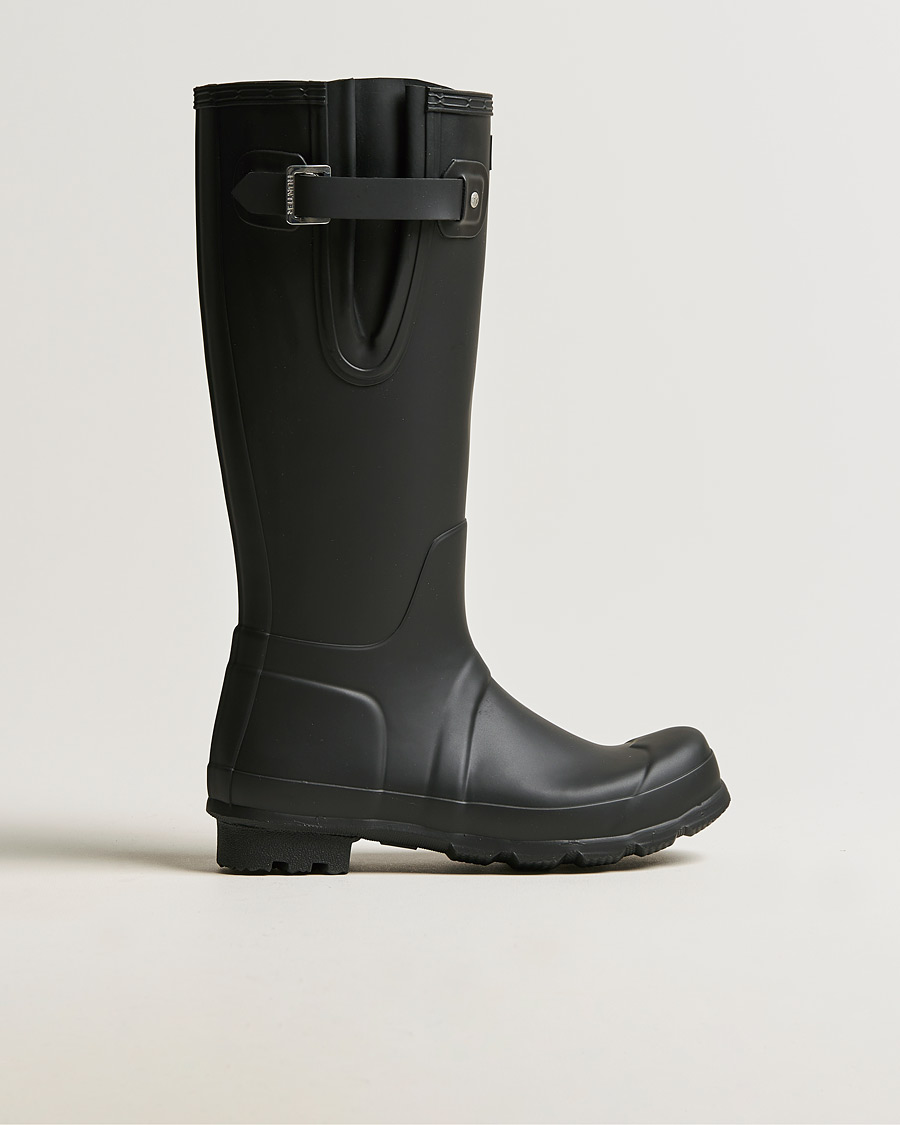 Heren | Overschoenen & Rubberlaarzen | Hunter Boots | Original Tall Side Adjustable Boot Black
