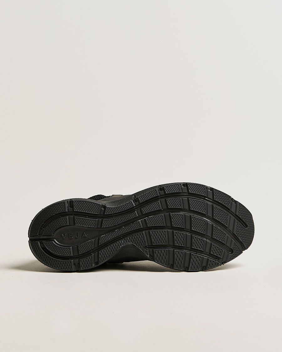 Heren | Veja Marlin V-Knit Running Sneaker Full Black | Veja | Marlin V-Knit Running Sneaker Full Black