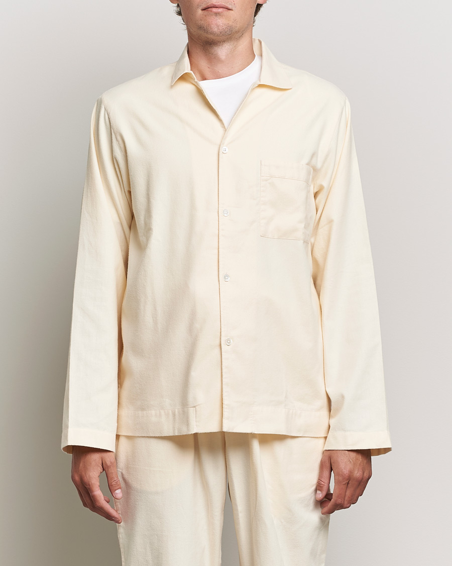 Heren | Pyjama's en gewaden | Tekla | Flannel Pyjama Shirt Moondust