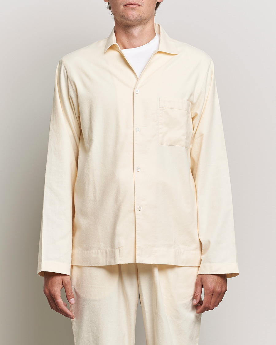 Heren | Pyjama's | Tekla | Flannel Pyjama Shirt Moondust