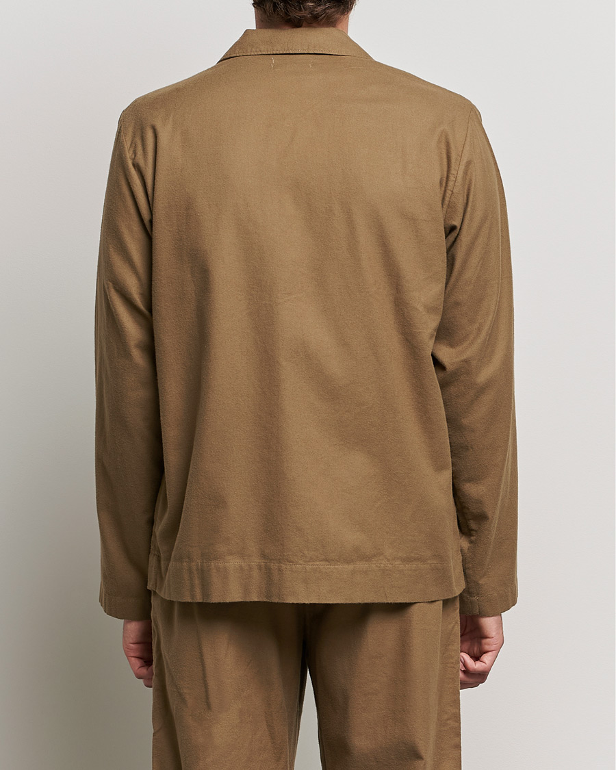 Heren | Pyjama's en gewaden | Tekla | Flannel Pyjama Shirt Moss