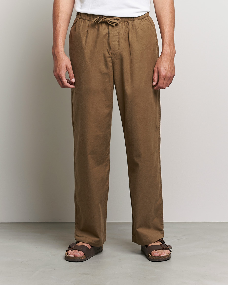 Heren | Pyjama's en gewaden | Tekla | Flannel Pyjama Pants Moss