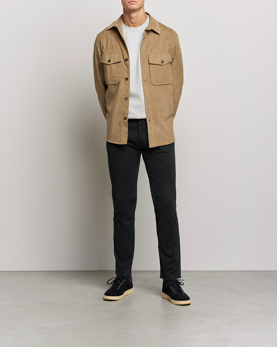 Heren | Broeken | Jacob Cohën | Bard 5-Pocket Cotton Trousers Black