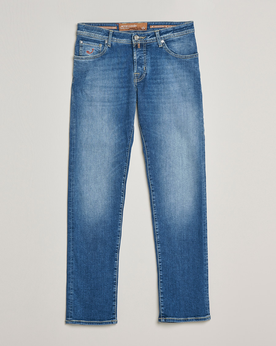 Heren | Jeans | Jacob Cohën | Nick Limited Edition Slim Fit Jeans Light Blue