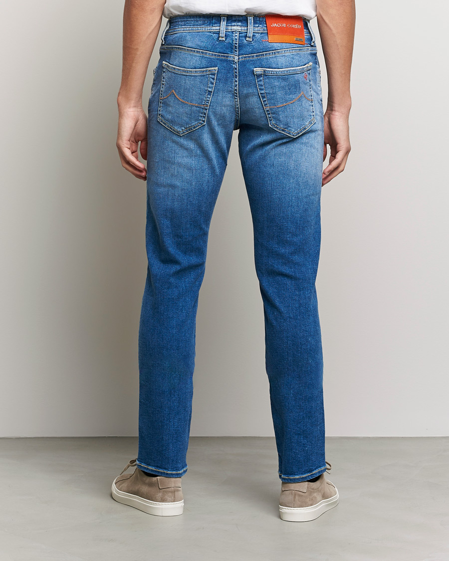 Heren | Jeans | Jacob Cohën | Nick Limited Edition Slim Fit Jeans Light Blue