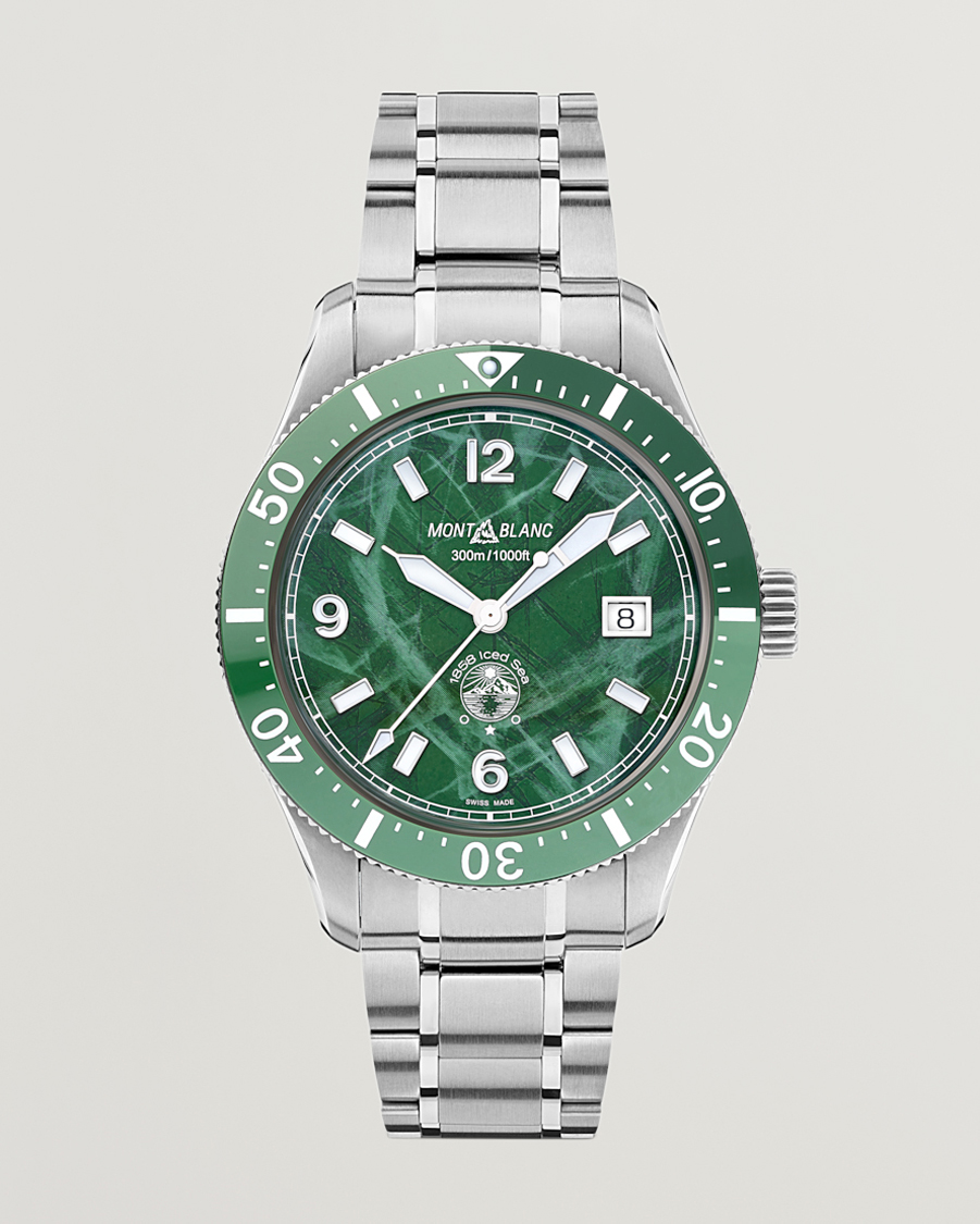 Heren | Roestvrijstalen band | Montblanc | 1858 Iced Sea Automatic 41mm Green