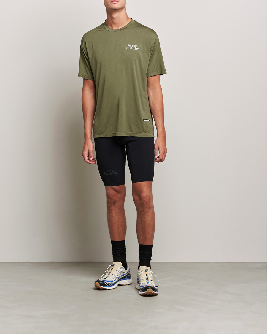 Heren | T-shirts | Satisfy | AuraLite T-Shirt Olive