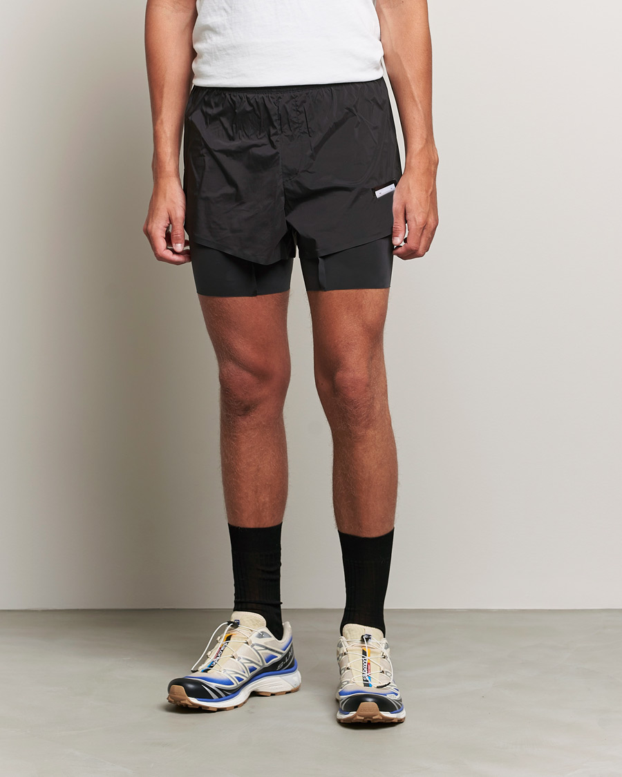 Heren | Korte broek | Satisfy | TechSilk Shorts Black