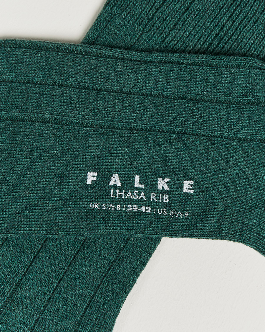 Heren | Ondergoed | Falke | Lhasa Cashmere Hunter Green