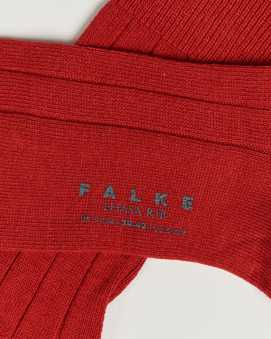 Heren | Merina wol sokken | Falke | Lhasa Cashmere Scralett