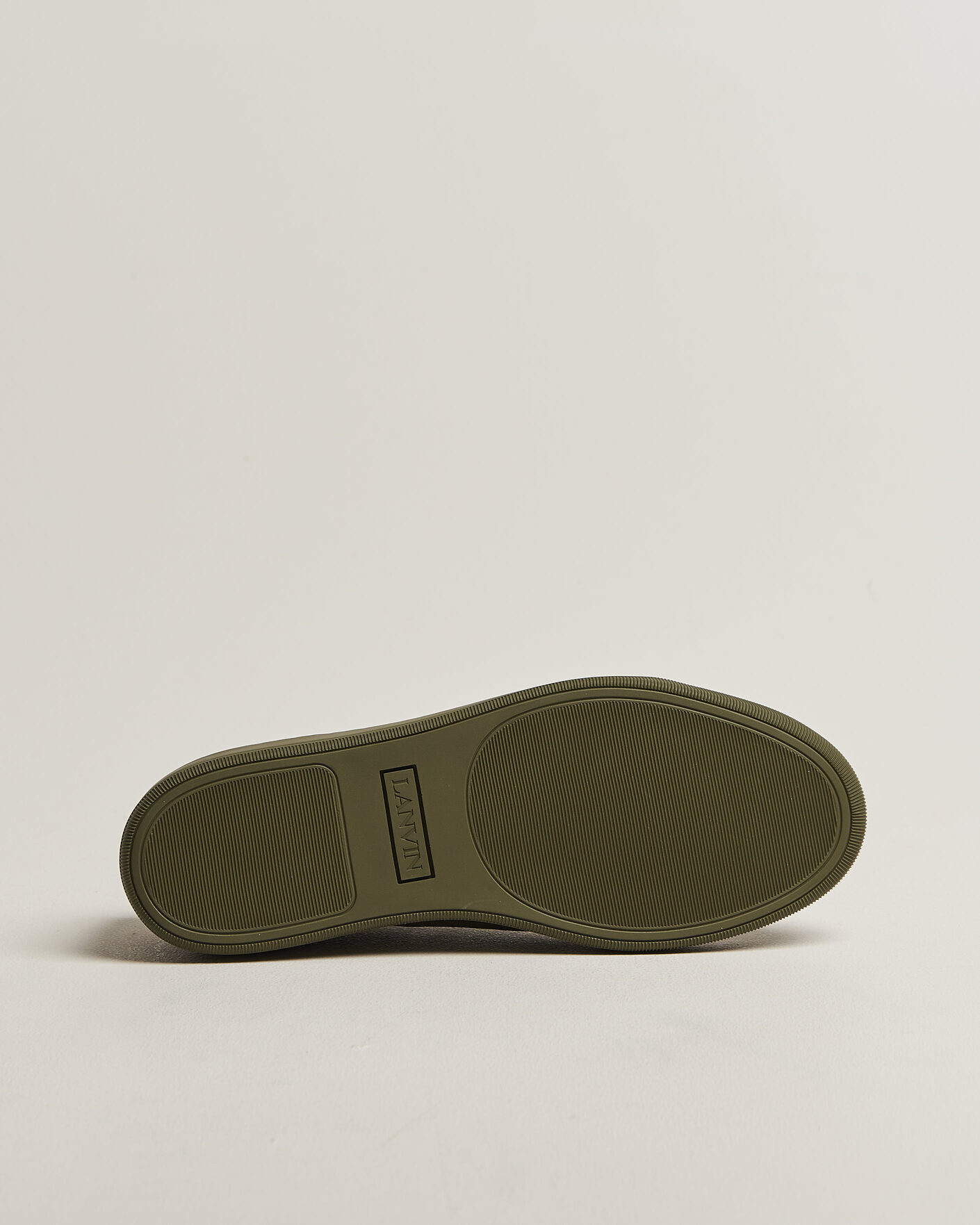 Heren | Sneakers | Lanvin | Patent Cap Toe Sneaker Khaki