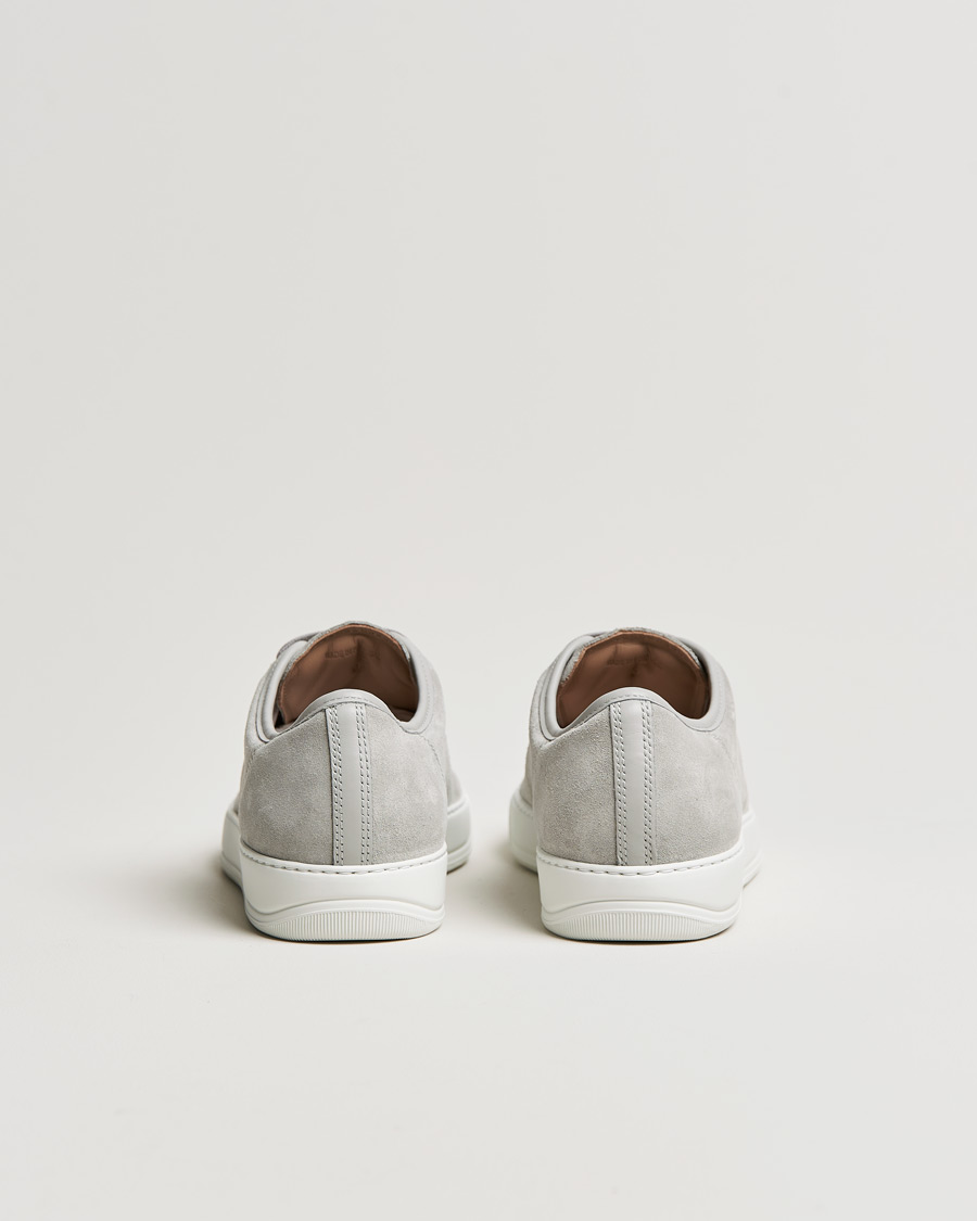 Heren | Lanvin Nappa Cap Toe Sneaker Light Grey | Lanvin | Nappa Cap Toe Sneaker Light Grey