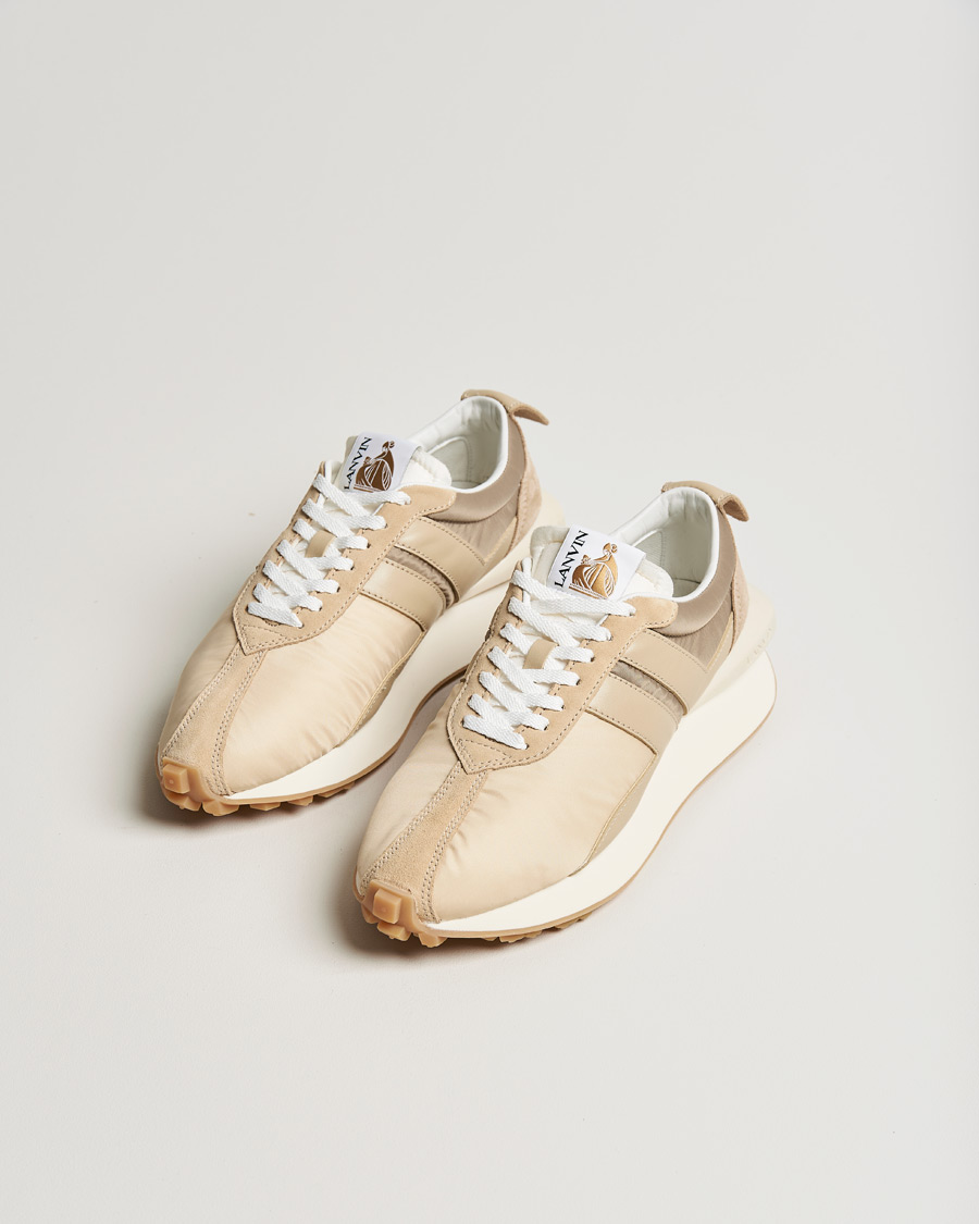 Heren | Lanvin Bumpr Running Sneakers Ecru | Lanvin | Bumpr Running Sneakers Ecru