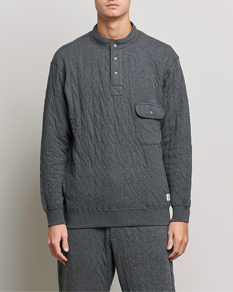 Heren | Truien | Snow Peak | Natural Warm Stretch Pullover Medium Grey