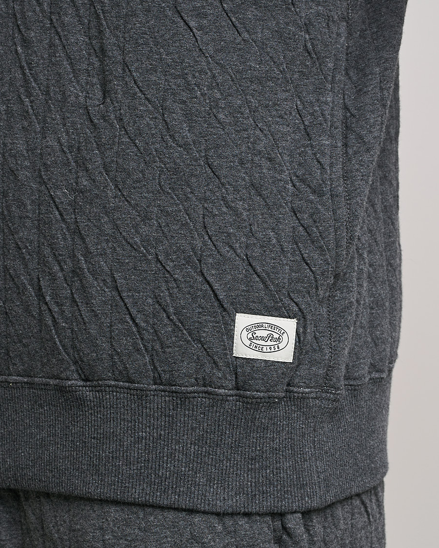 Heren | Truien | Snow Peak | Natural Warm Stretch Pullover Medium Grey