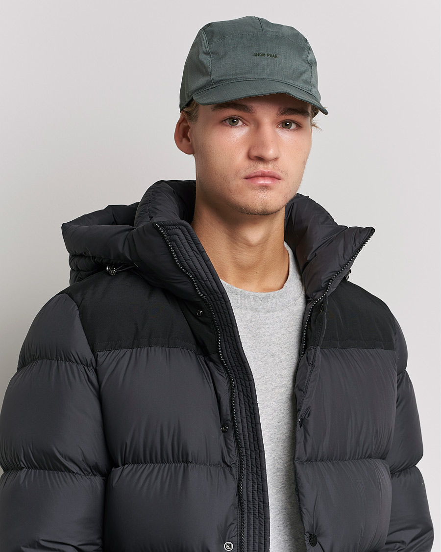 Heren | Snow Peak FR 2L Rain Cap Forest Green | Snow Peak | FR 2L Rain Cap Forest Green