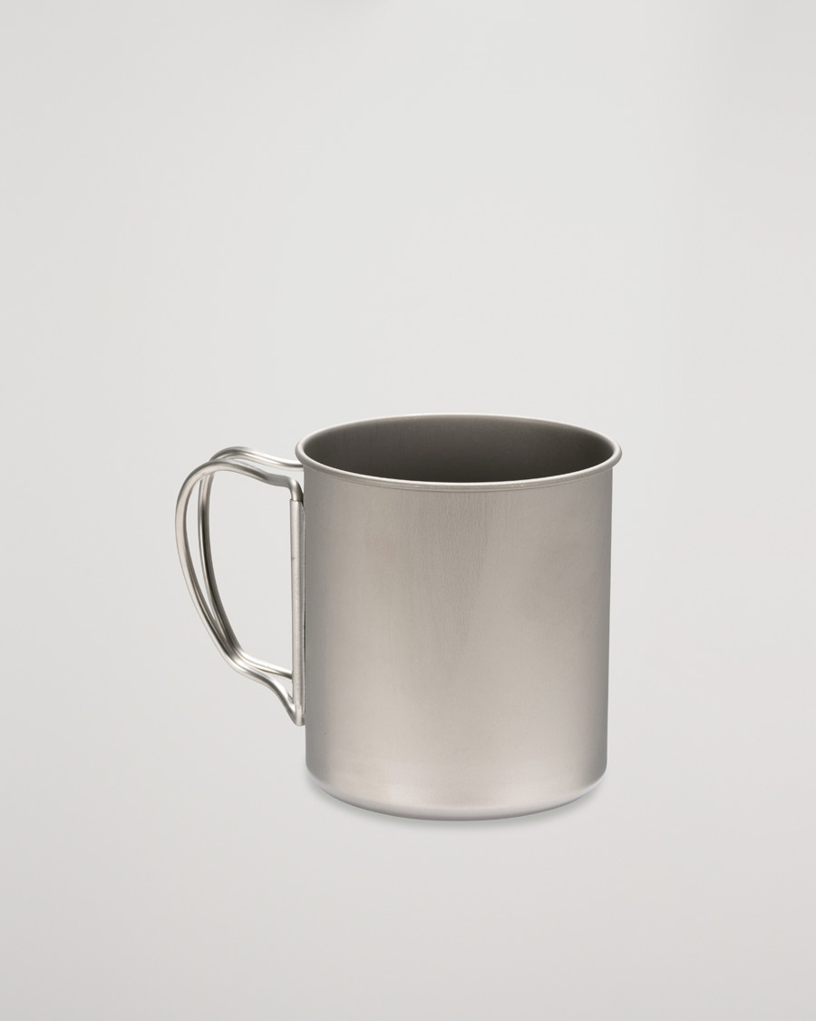 Heren | Kampeeruitrusting | Snow Peak | Single Wall Mug 450 Titanium