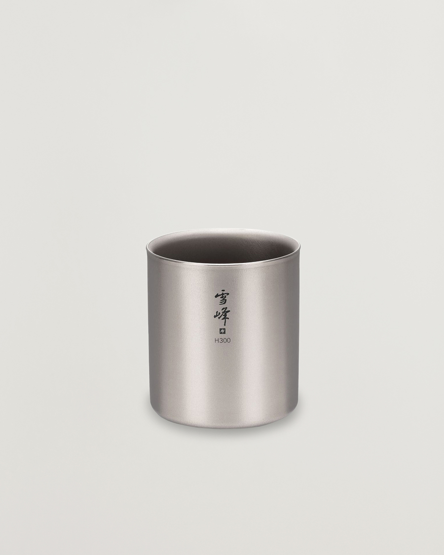 Heren | Outdoor living | Snow Peak | Double Wall Stacking Mug 300 Titanium