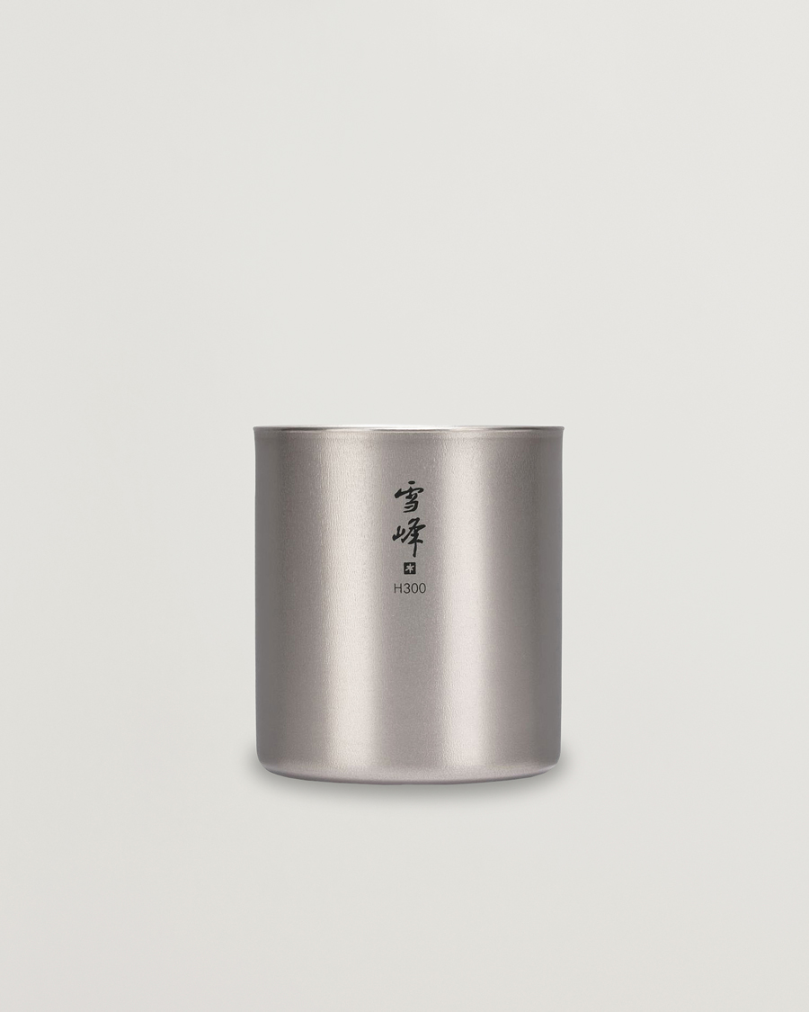 Heren | Kampeeruitrusting | Snow Peak | Double Wall Stacking Mug 300 Titanium