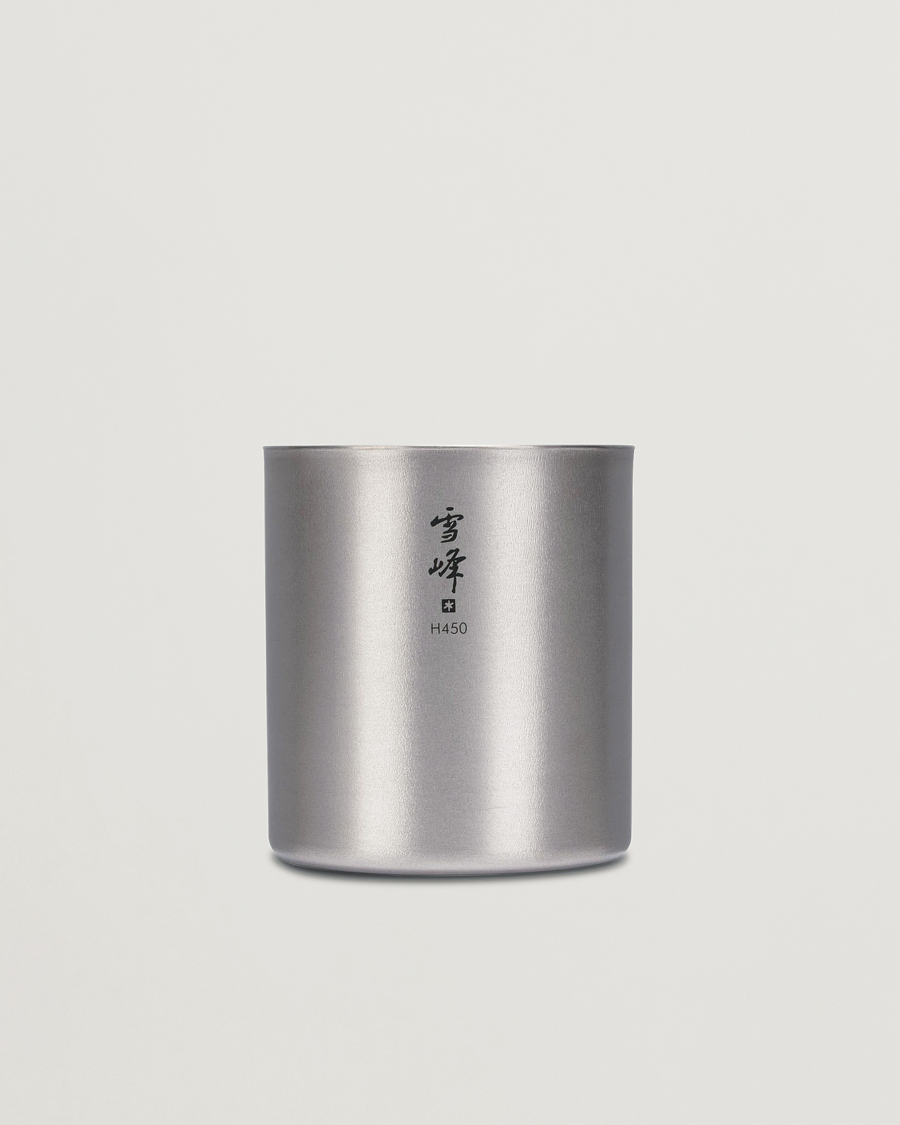 Heren | Japanese Department | Snow Peak | Double Wall Stacking Mug 450 Titanium