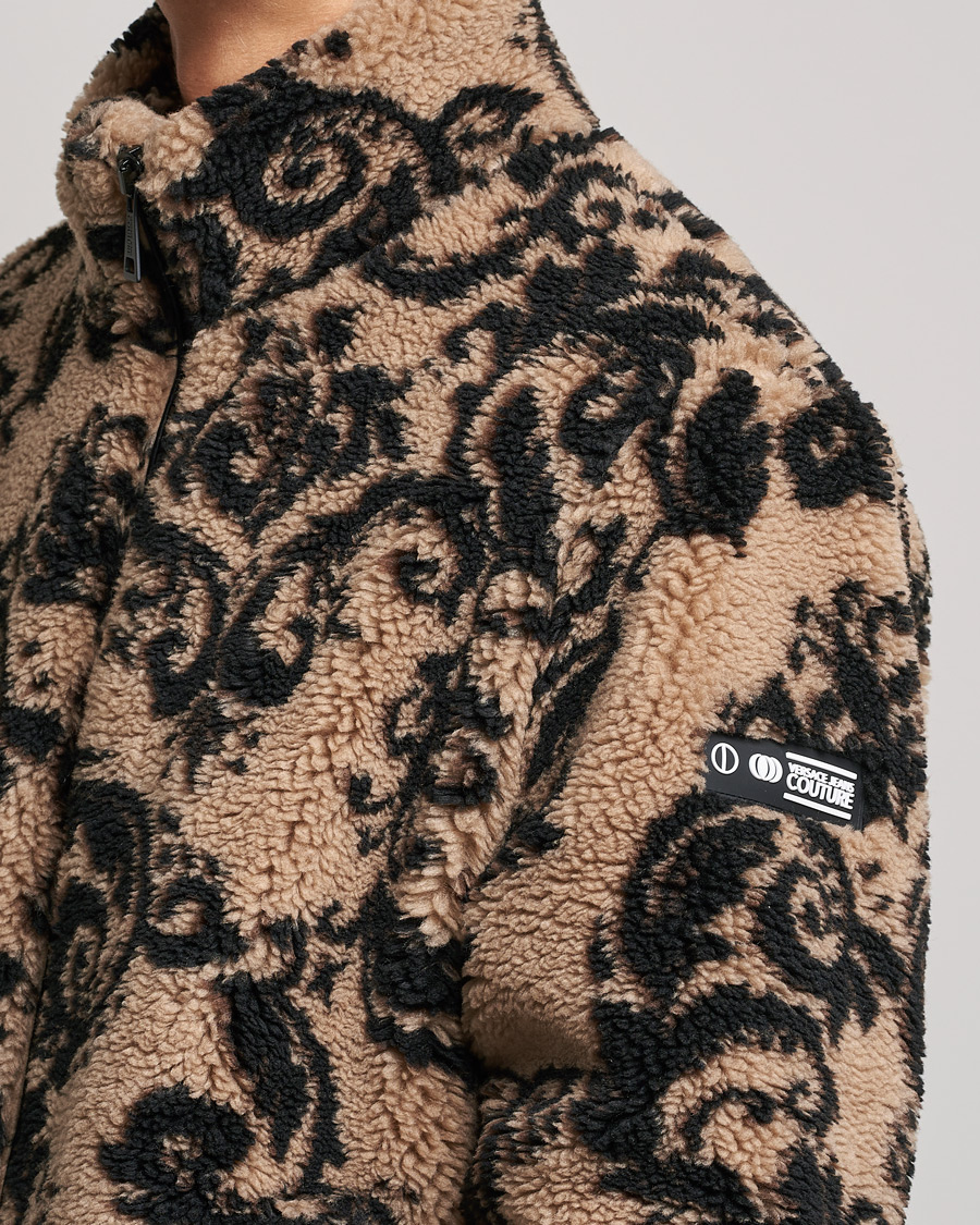 Heren | Jassen | Versace Jeans Couture | Teddy Jacquard Jacket Tortora